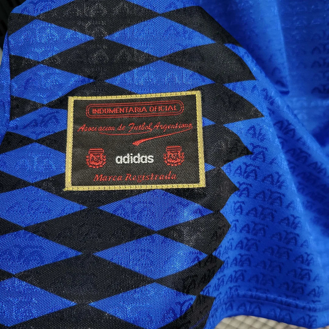 1994 Retro Argentina Home Jersey - Image 7