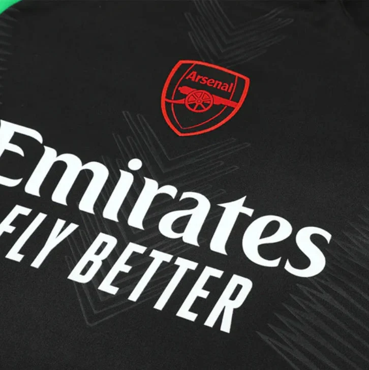 Arsenal Black Tracksuit II - Image 3