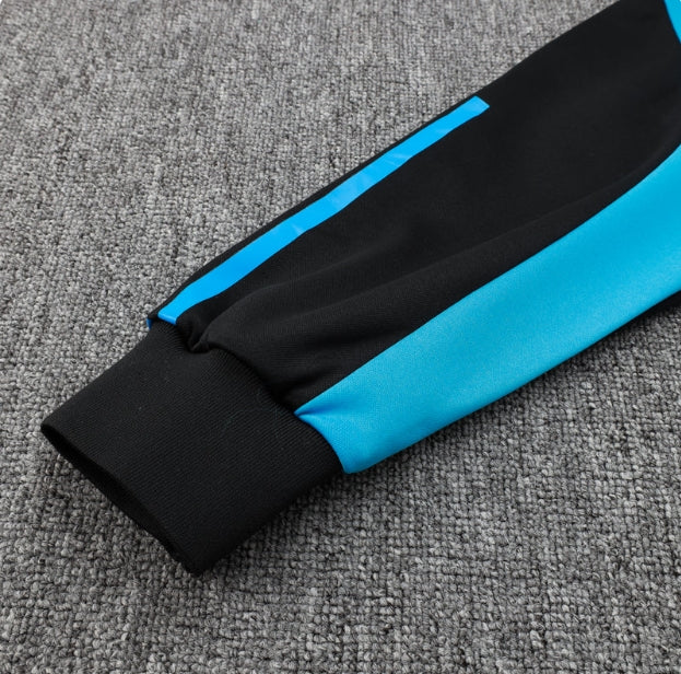 Arsenal FC Light Blue and Black Tracksuit - Image 6