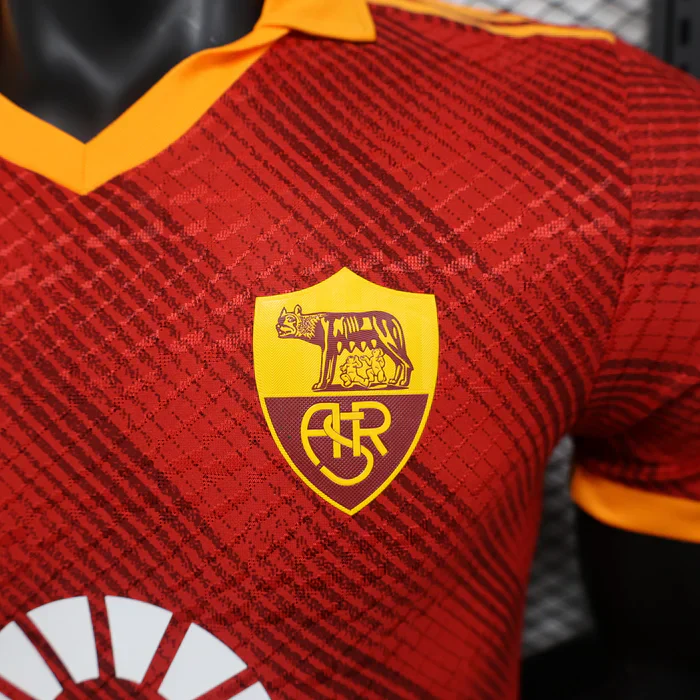 AS Roma 2023/2024 Home Kit - Image 4