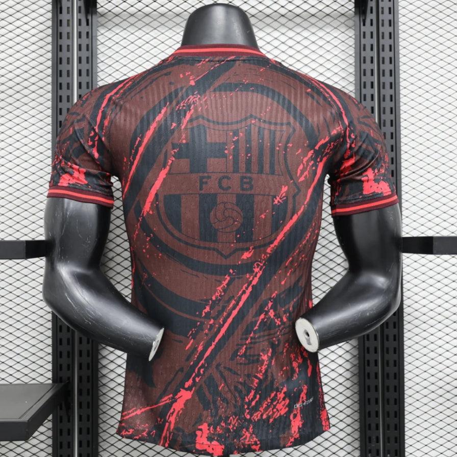 Barcelona "Crimson Shadows" Limited Jersey - Image 2