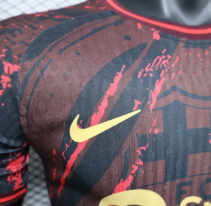 Barcelona "Crimson Shadows" Limited Jersey - Image 4