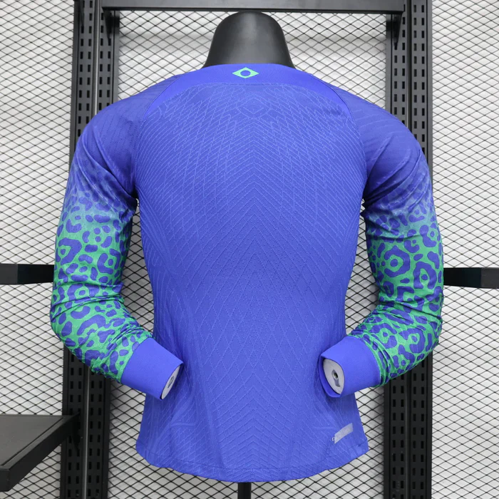 Brazil 2023/2024 Away Kit Long Sleeve - Image 2
