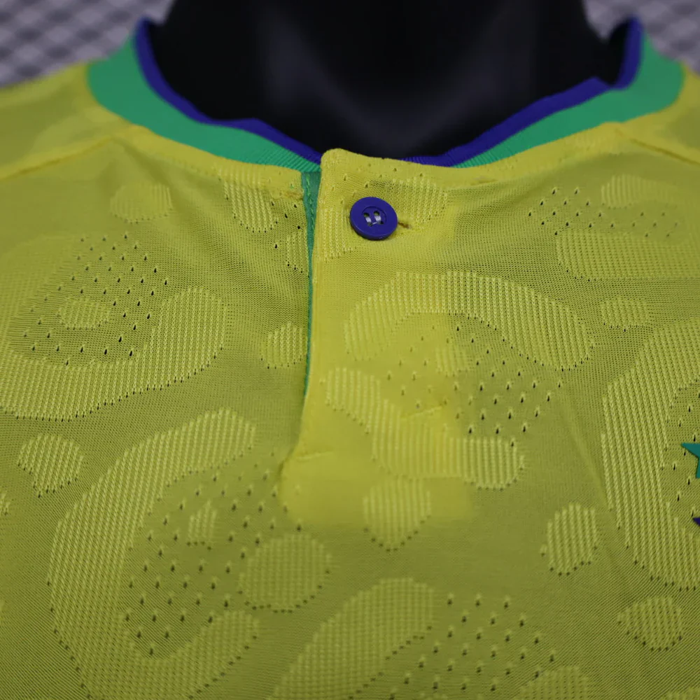 Brazil 2022 Home Kit Long Sleeve - Image 5
