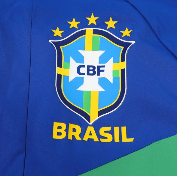 Brazil Blue and Green x Yellow Windbreaker - Image 3