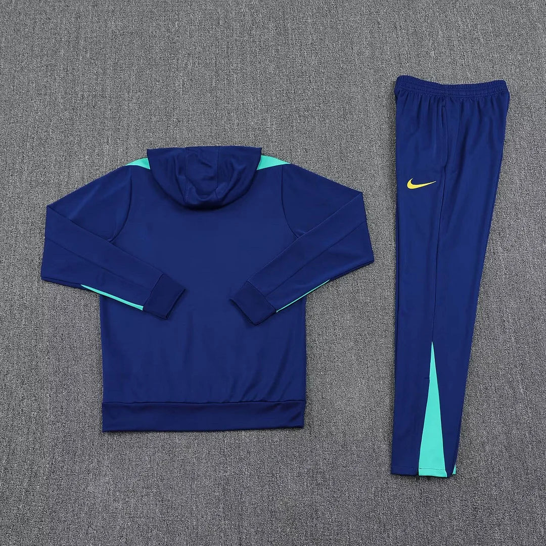 Brazil Dark Blue Tracksuit - Image 4