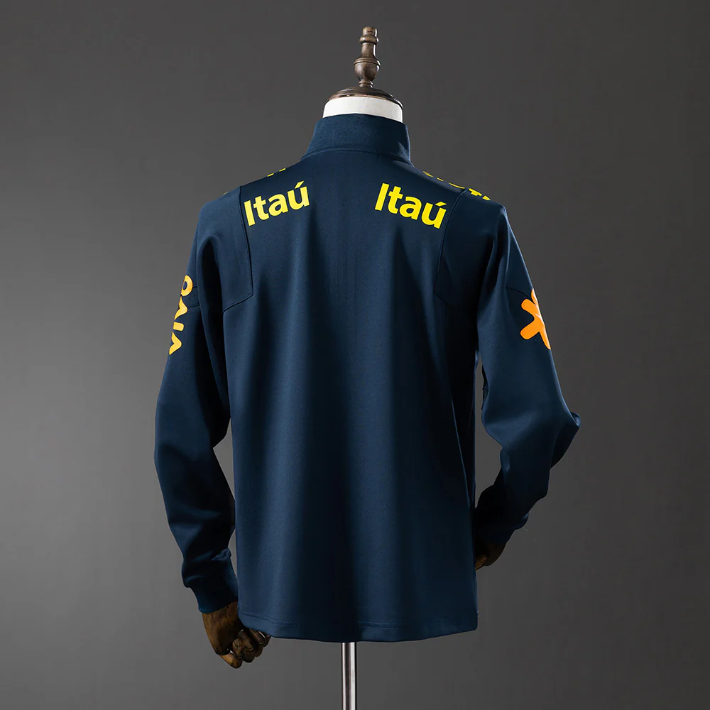 Brazil Dark Blue Zip Up - Image 2