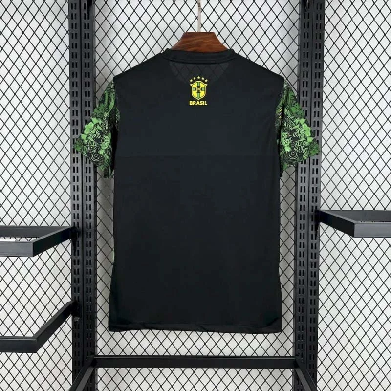 Brazil "Jesus" Green Limited Jersey - Image 2
