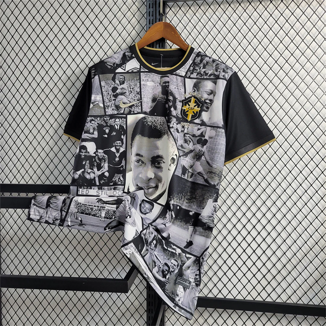 Brazil Pelé Commemorative Limited Jersey - Image 3