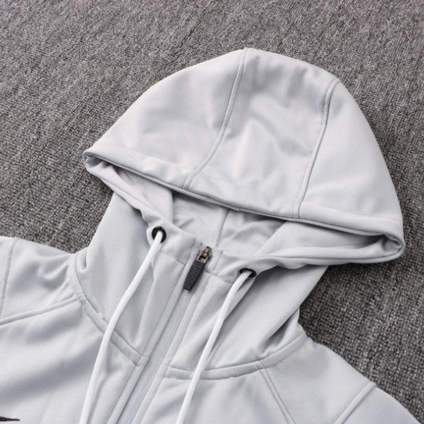 Chelsea FC Grey and Black Tracksuit - Image 5