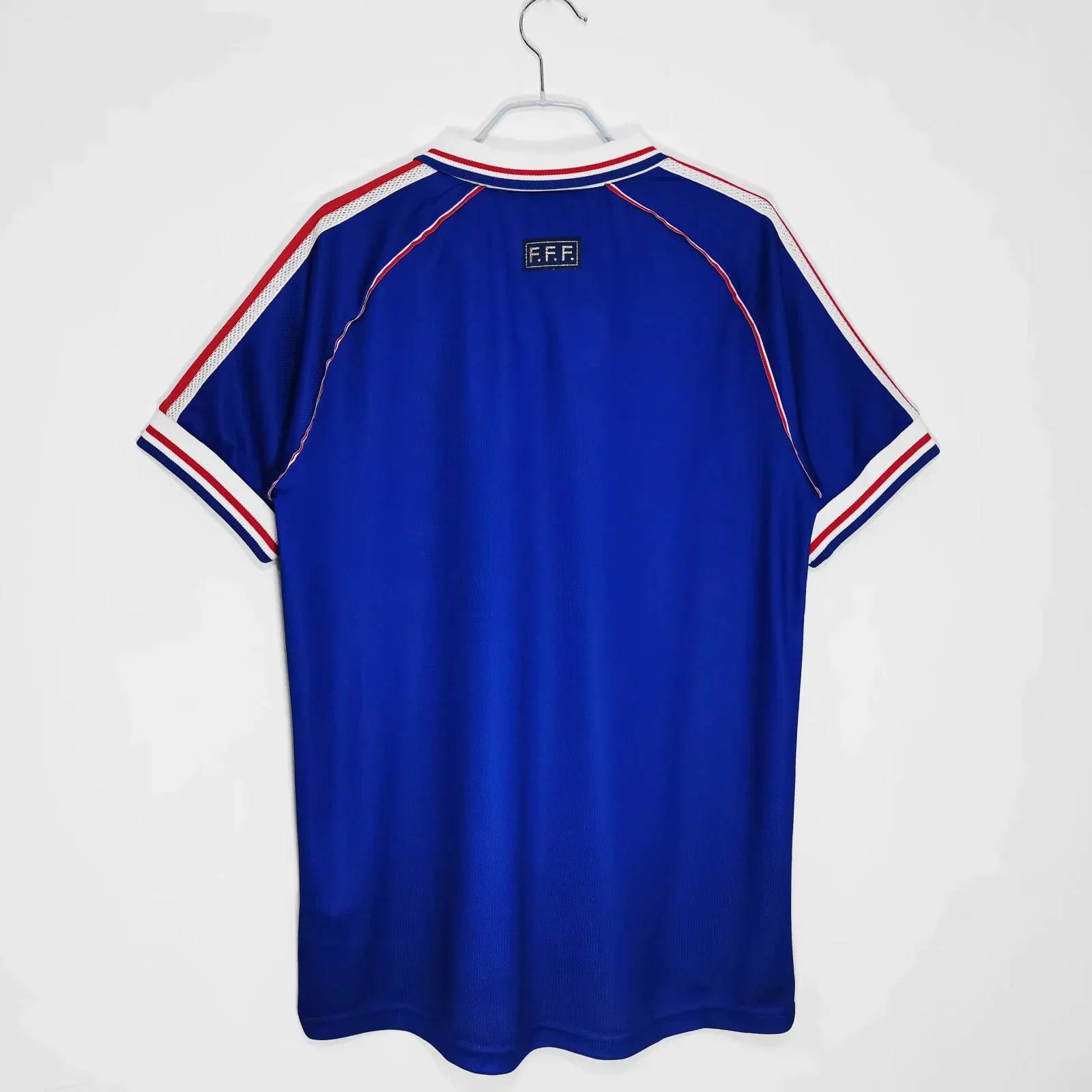 France Retro 1998 World Cup Home Jersey - Image 2