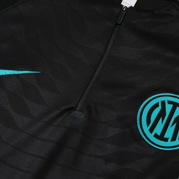 Inter Milan Black Tracksuit - Image 3