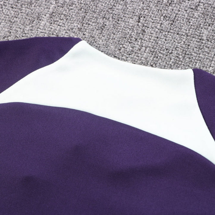 Inter Milan Violet and White Tracksuit - Image 4