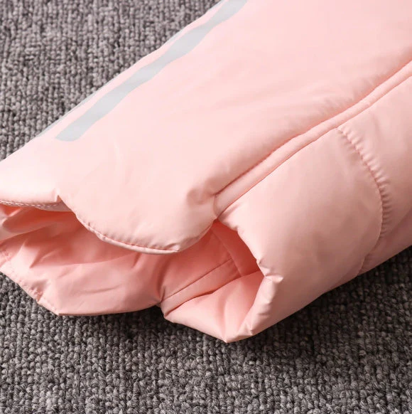 Juventus 2024/2025 Pink Puffer Jacket Tracksuit - Image 6