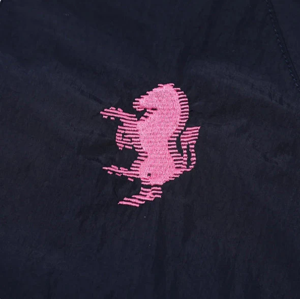 Juventus Dark Blue and Pink x Light Green Jacket - Image 3