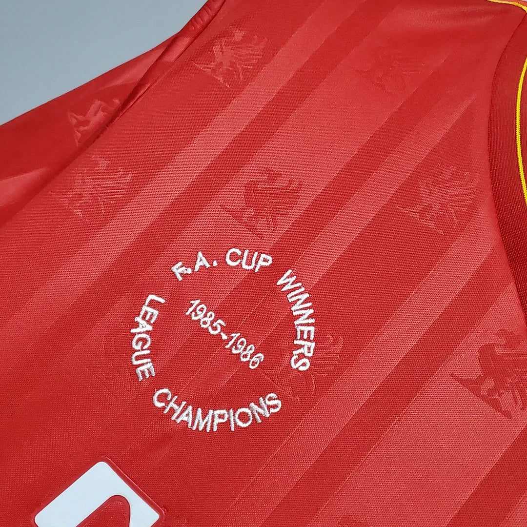 Liverpool Home 1985/1986 FA Cup Winner & League Champs Retro Jersey - Image 3