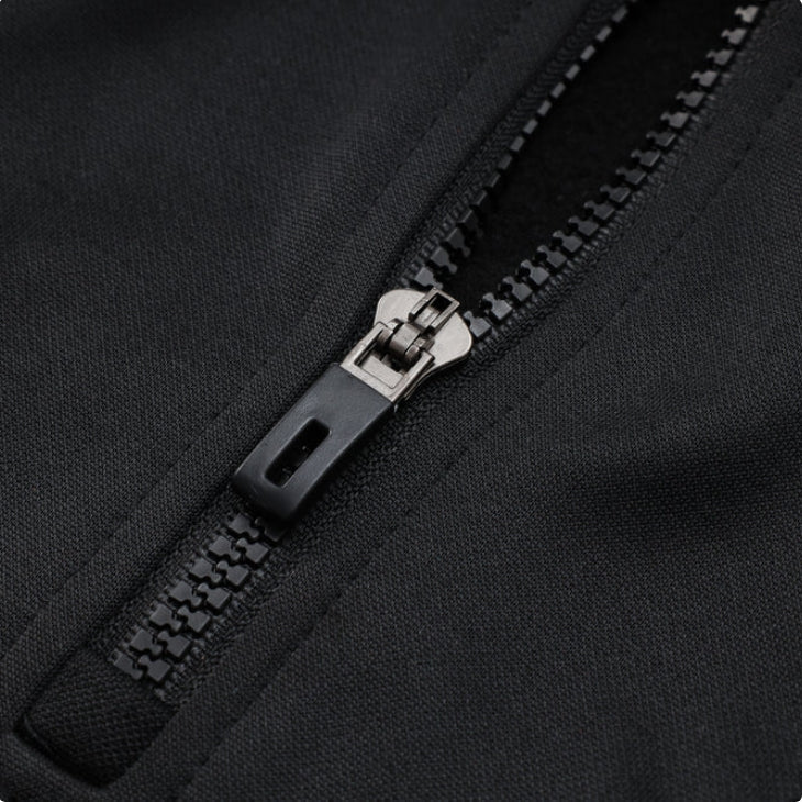 Manchester United Black and Red Tracksuit - Image 5
