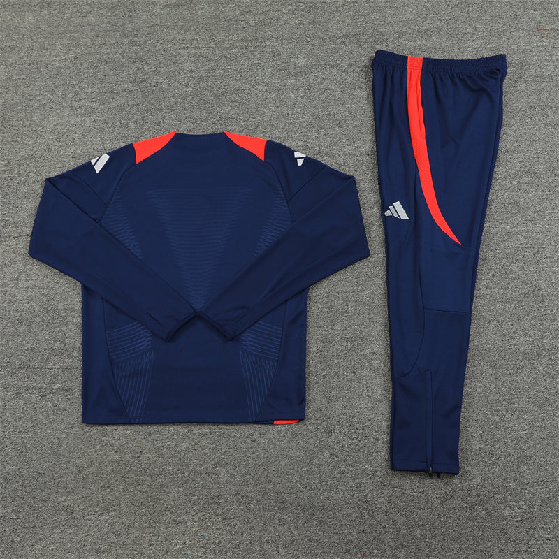 Manchester United Blue and Orange Tracksuit II - Image 2