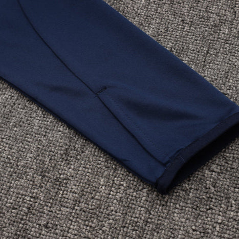 Manchester United Dark Blue and Orange Tracksuit - Image 5