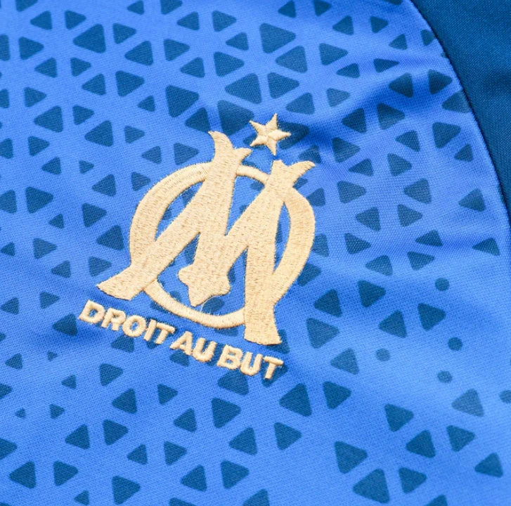 Olympique de Marseille Blue Tracksuit - Image 2