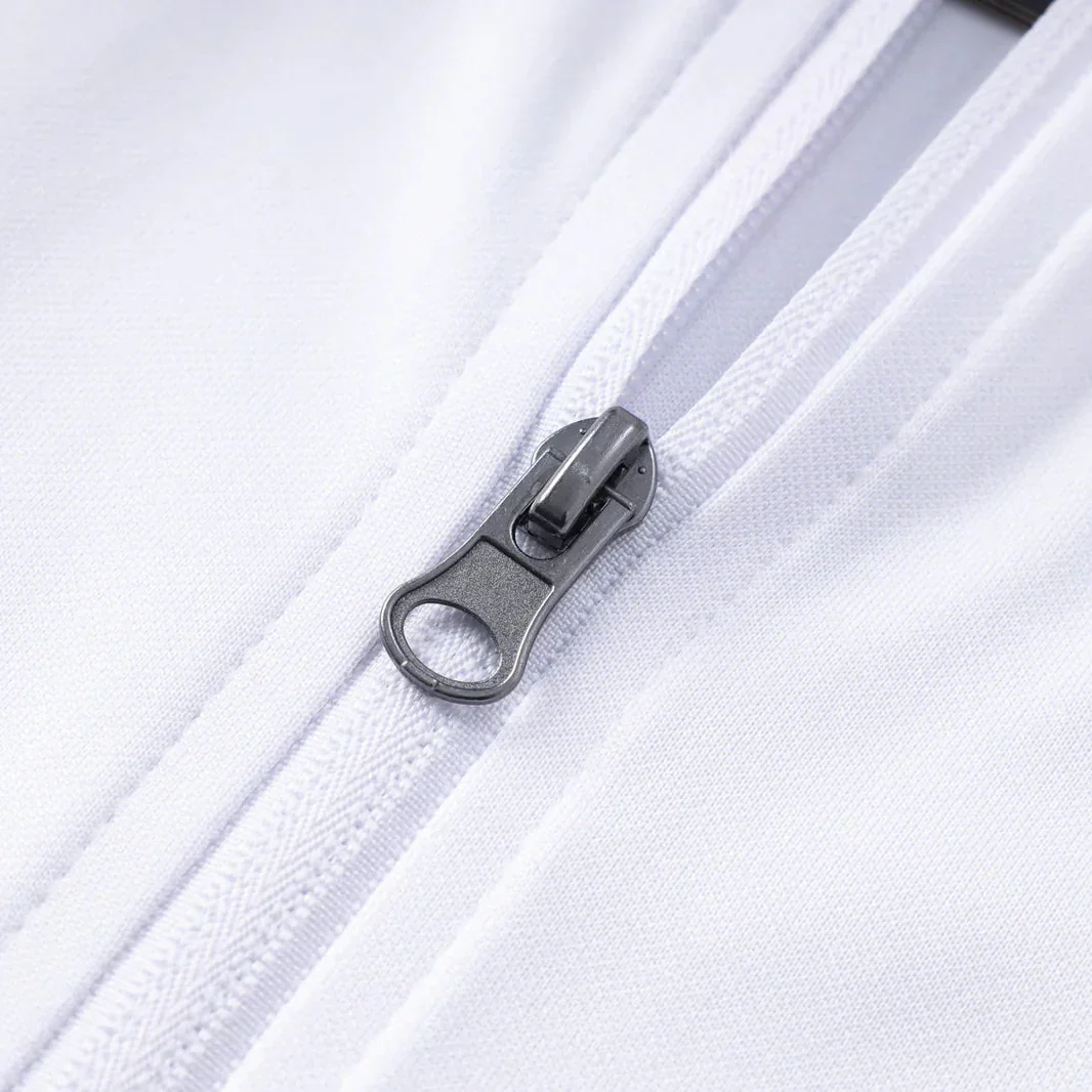 PSG Paris Saint Germain White and Beige Tracksuit - Image 4