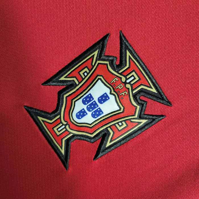 Portugal Retro 2006-2007 Home Kit - Image 5