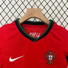 Portugal 2024 Home Jersey Kids Size - Image 3