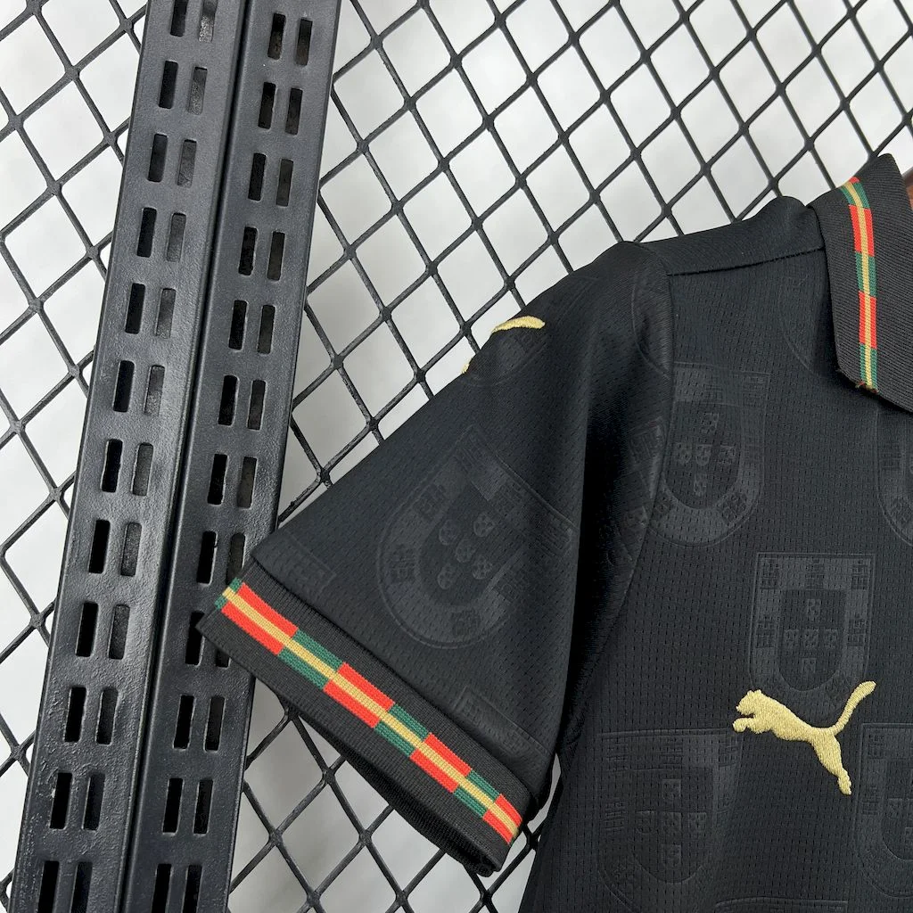 Portugal "Pantera Negra" Limited Jersey Kids Size - Image 4