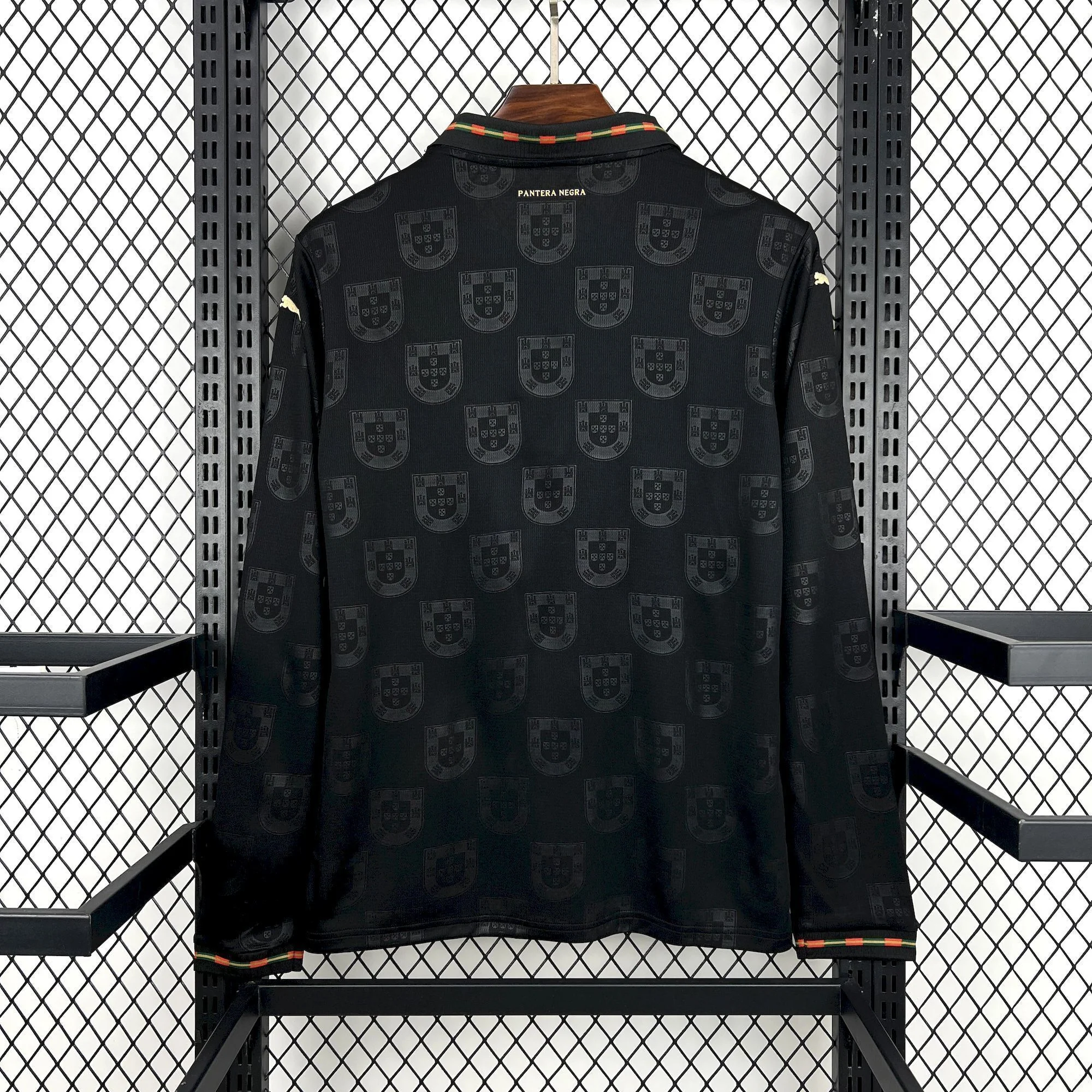 Portugal "Pantera Negra" Long Sleeve Limited Jersey - Image 2