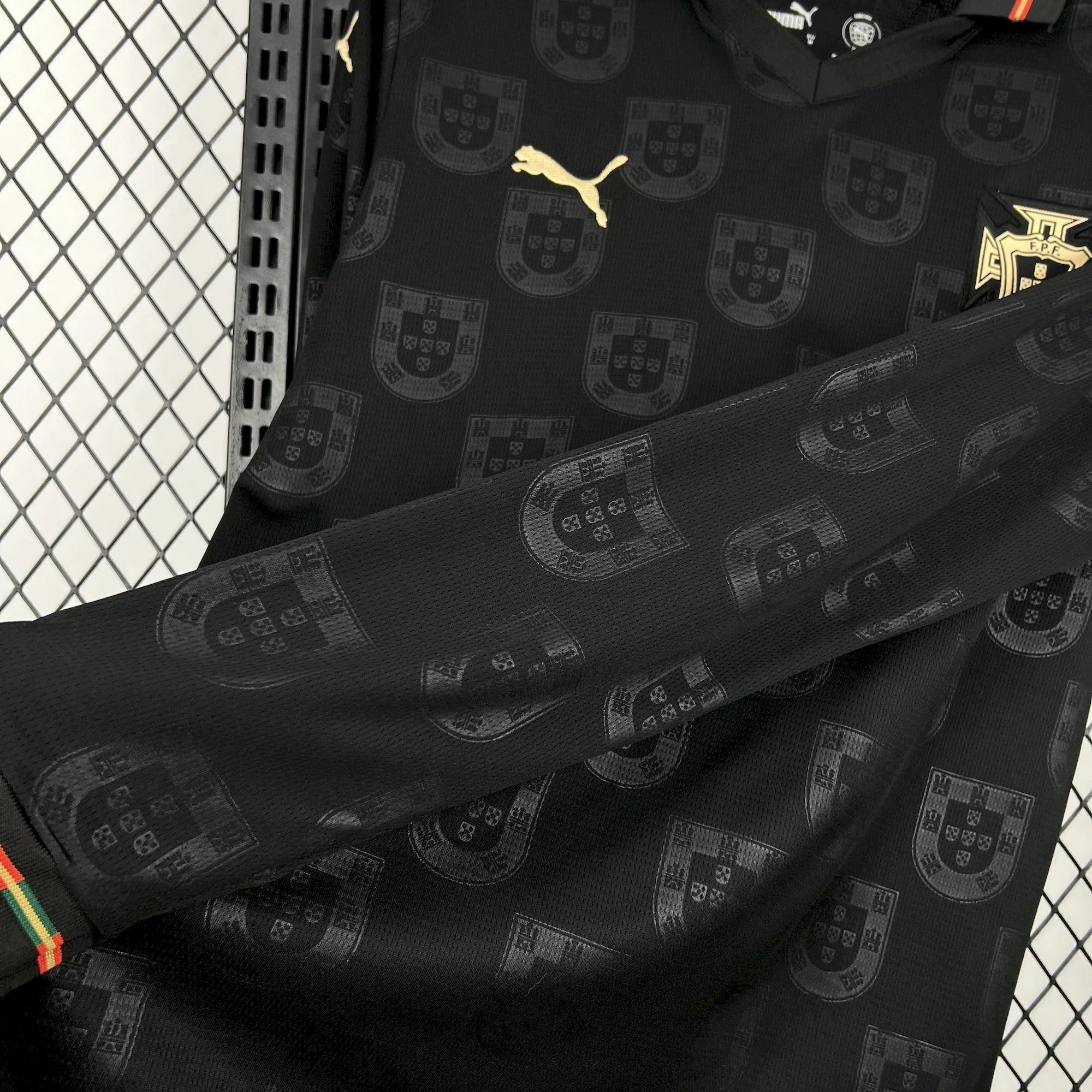 Portugal "Pantera Negra" Long Sleeve Limited Jersey - Image 5