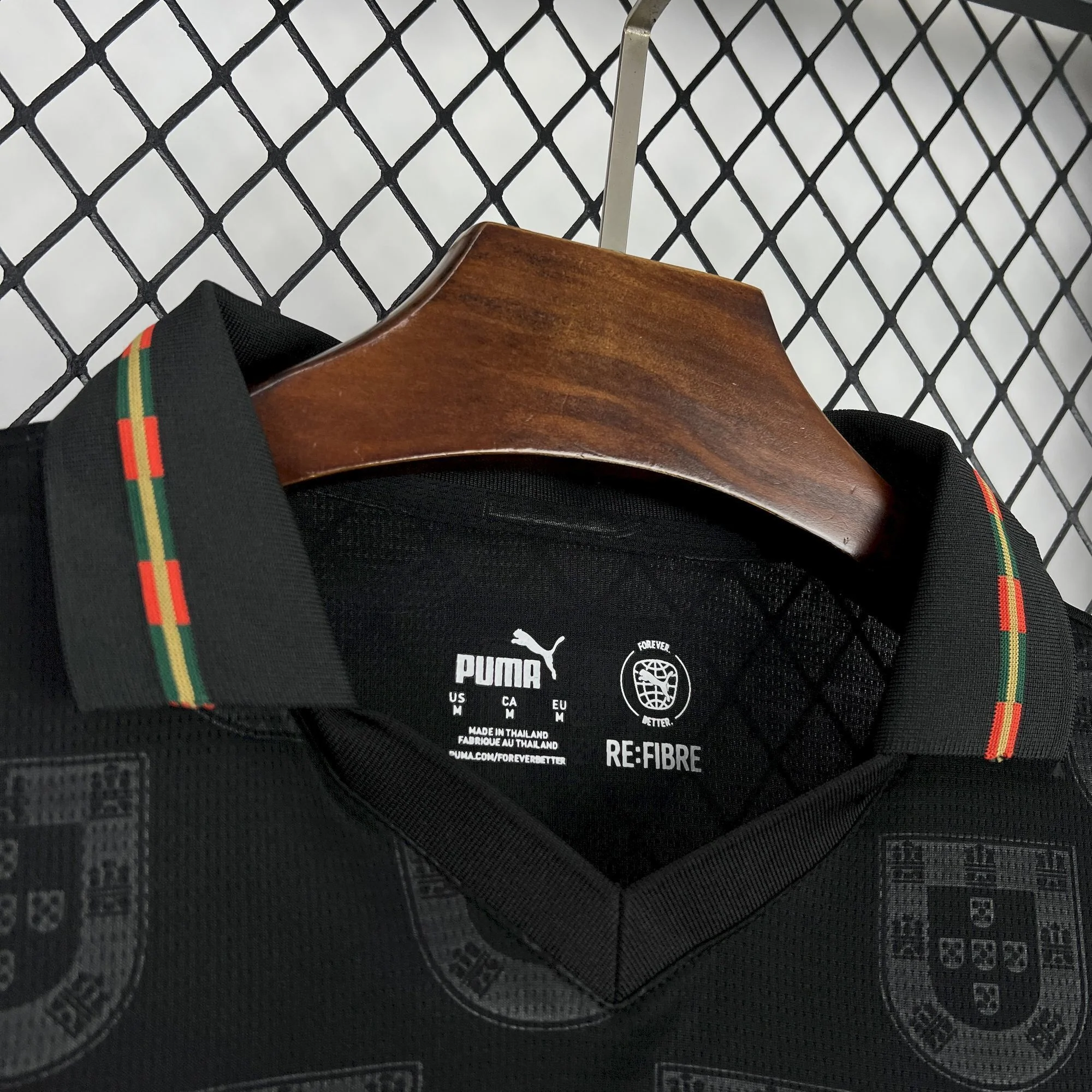 Portugal "Pantera Negra" Long Sleeve Limited Jersey - Image 7