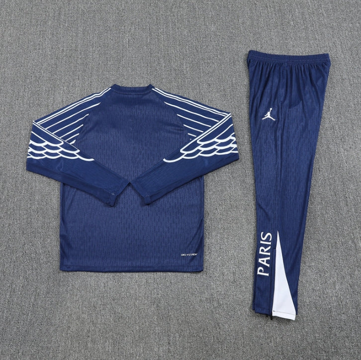 PSG Paris Saint Germain Blue Tracksuit - Image 2