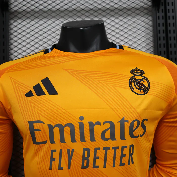 Real Madrid 2024/2025 Away Kit Long Sleeve - Image 3