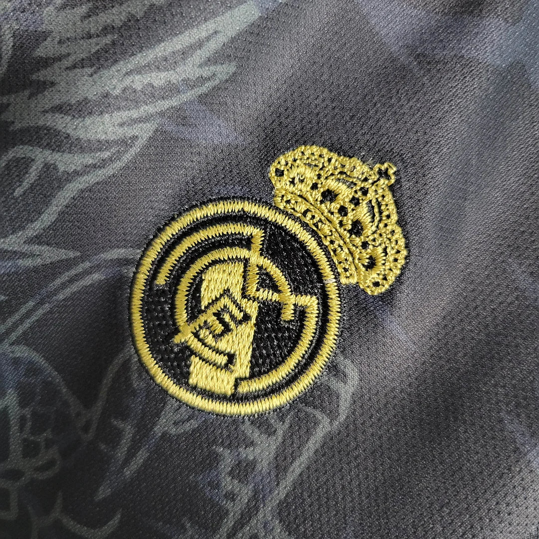 Real Madrid "Dragón Negro" Limited Jersey Kids Size - Image 5