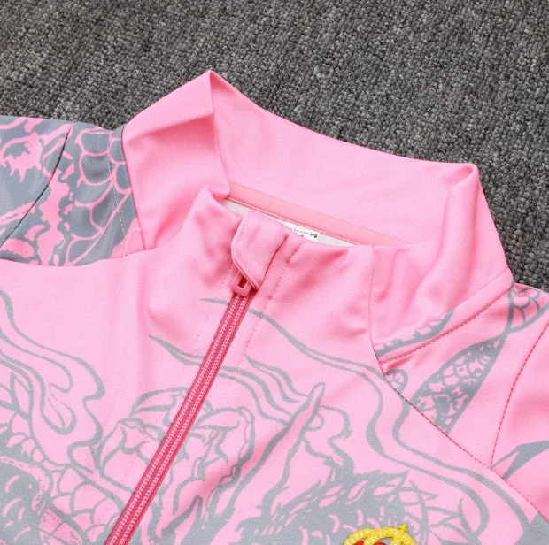 Real Madrid "Dragon Rosa" Tracksuit - Image 4