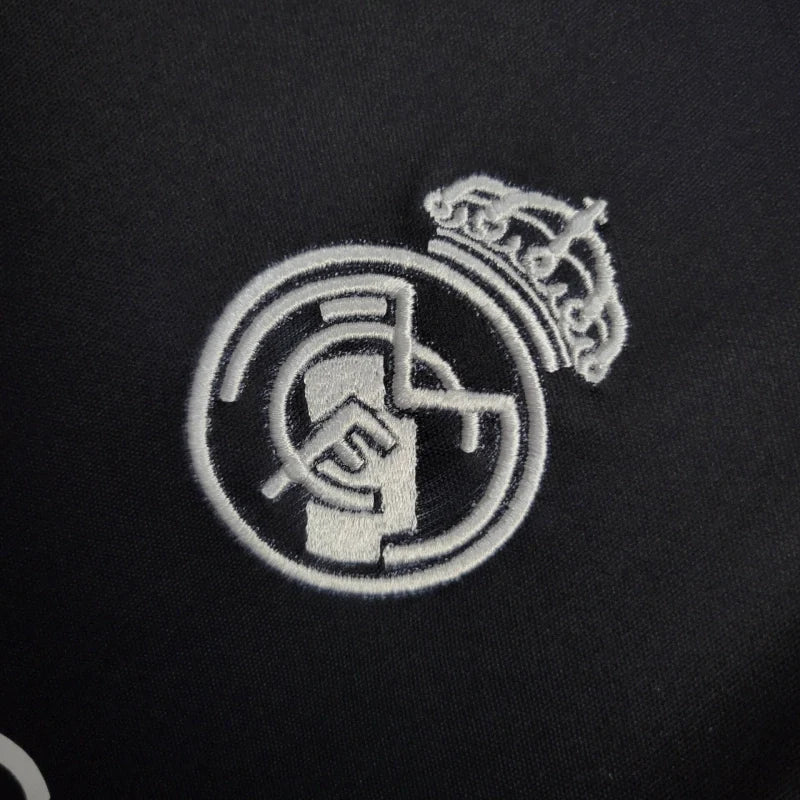 Real Madrid x Y3 2024/2025 4th Kit Black Kids Size - Image 4