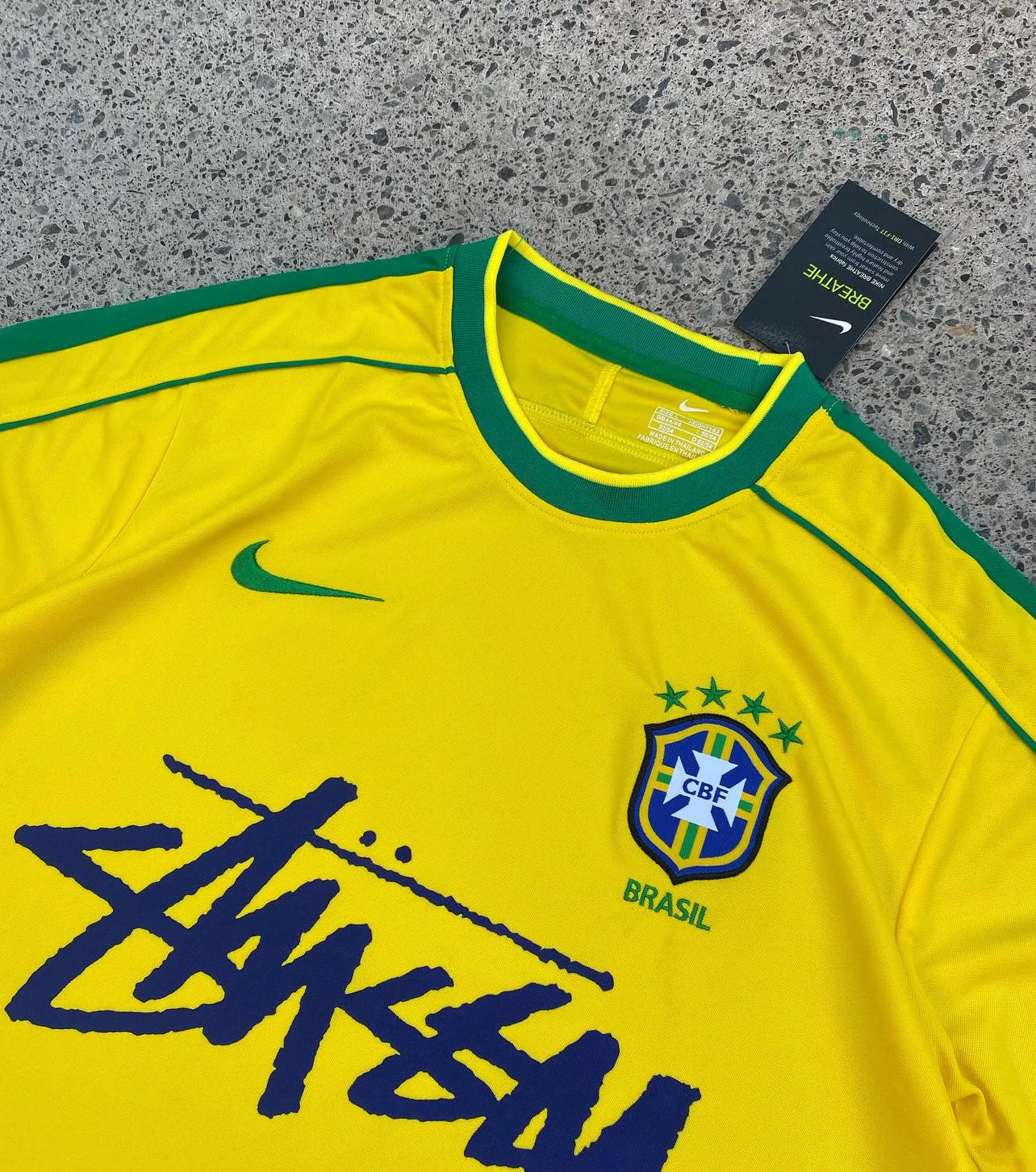 Stüssy x 1998 Brazil Limited Jersey - Image 4