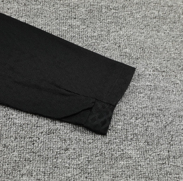 Tottenham Black Tracksuit - Image 4