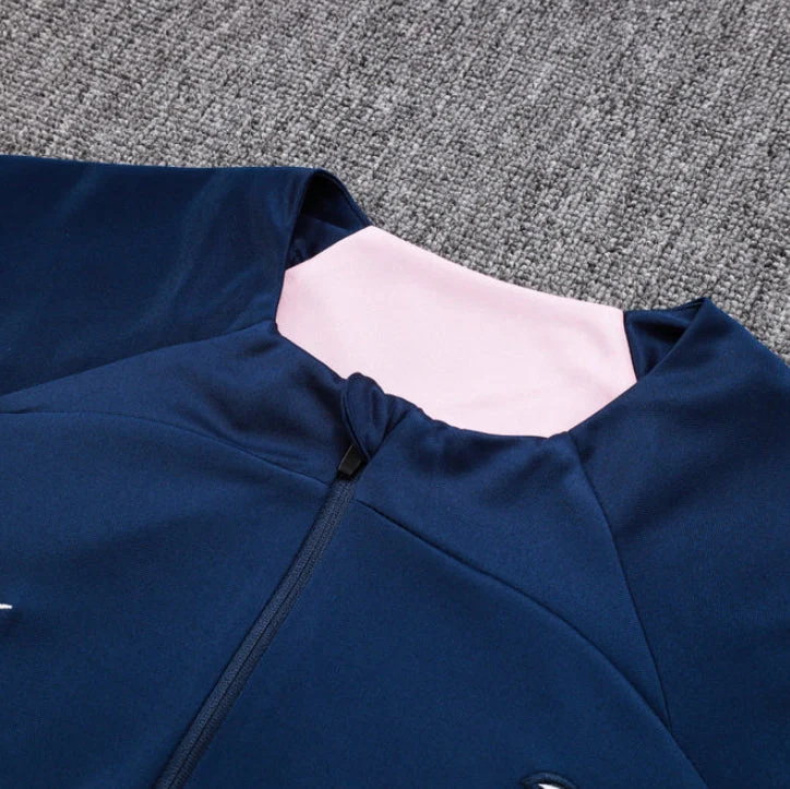 Tottenham Dark Blue Tracksuit - Image 4